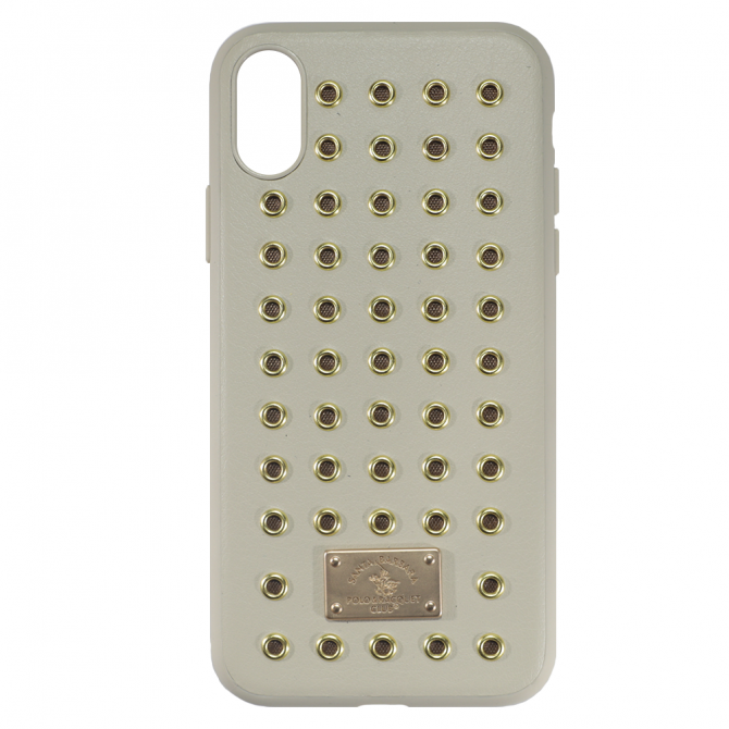 Чехол Santa Barbara Polo & Racquet Club Maverick для iPhone X White-1