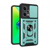 Чехол HONOR Hard Defence Series Xiaomi Redmi Note 12 Pro Plus 5G Green (with Camshield and magnet)