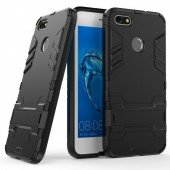 Чехол HONOR Hard Defence Series для Huawei Y6 Pro (2017)/ P9 Lite Mini/ Nova Lite (2017) Чёрный Чехол HONOR Hard Defence Series для Huawei Y6 Pro (2017)/ P9 Lite Mini/ Nova Lite (2017) Чёрный