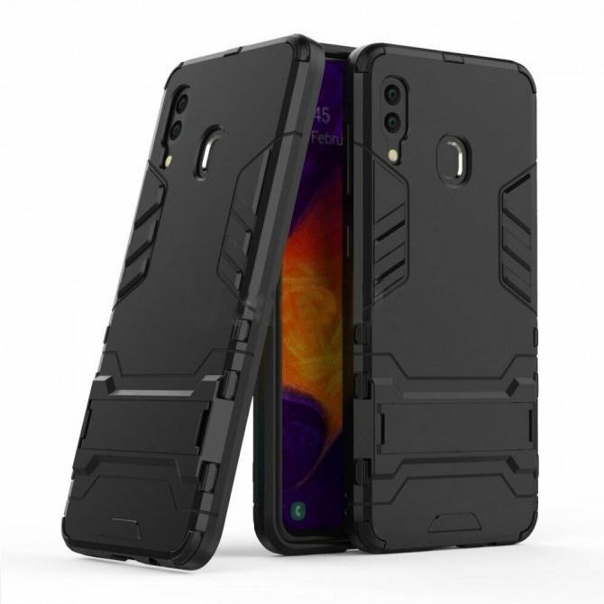 Чехол HONOR Hard Defence Series для Samsung A405 Galaxy A40 2019 Чёрный-1