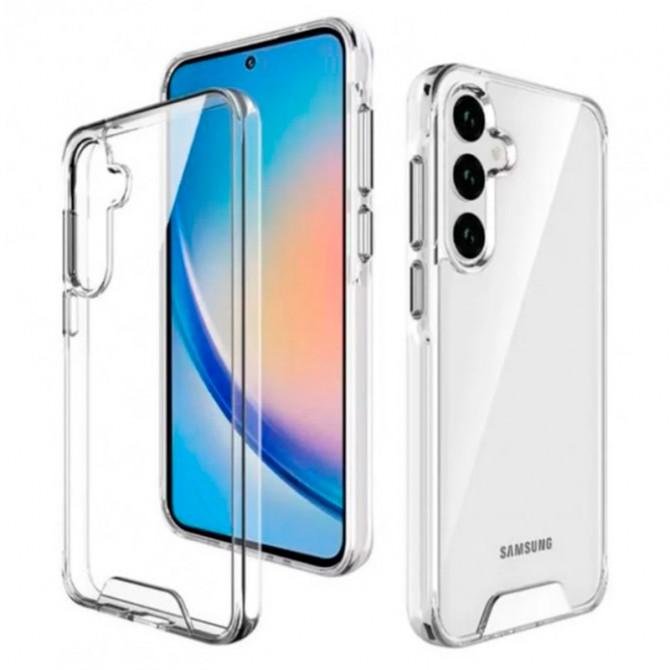 Чохол TPU Space Case transparent для Samsung A165 (A16) Прозорий-1