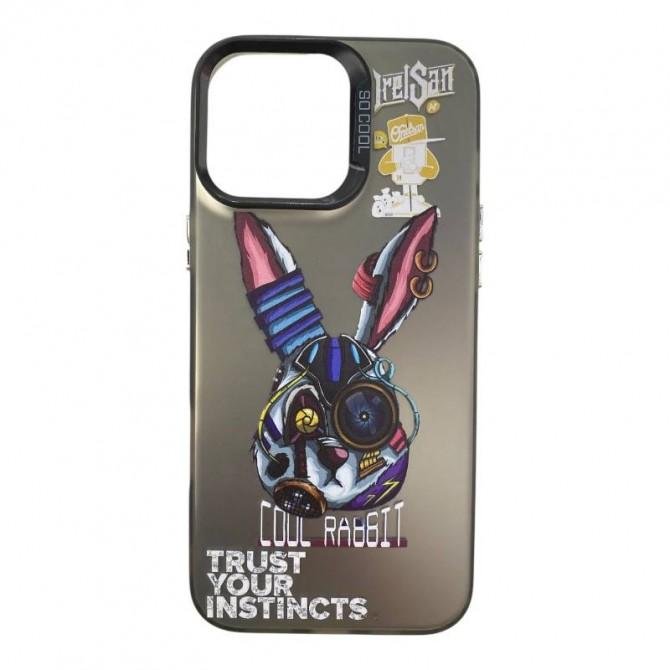 Чехол So Cool Print for Apple iPhone 16 Pro Max Cool Rabbit