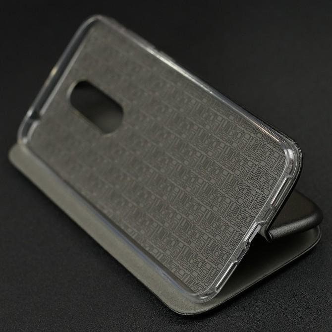 Чохол книжка U-Like Best для Meizu M6T Чорний-5