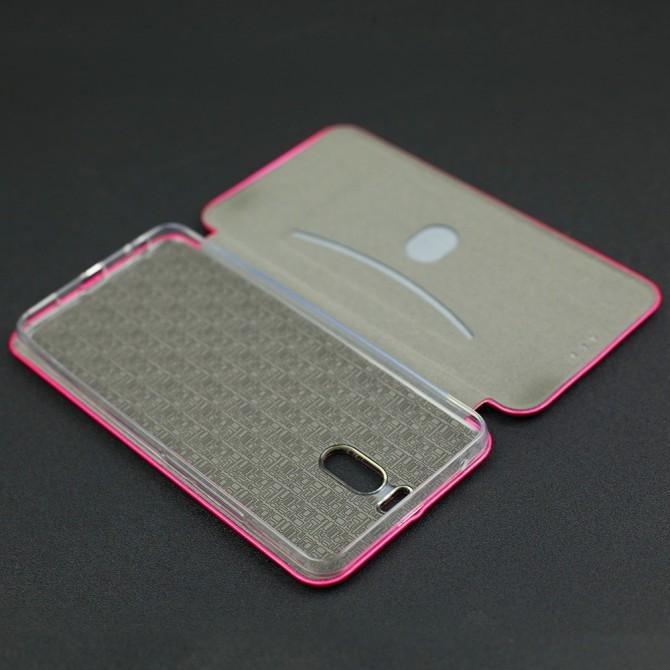 Чохол книжка U-Like Best для Meizu M6 Note Рожевий-4