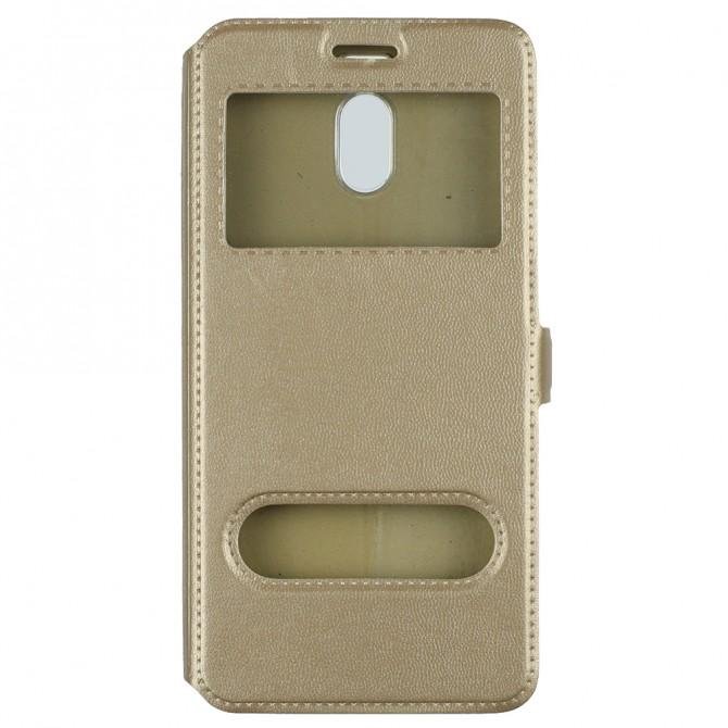 Чохол книжка U-Like Best для Meizu M6 Note Золотий-1