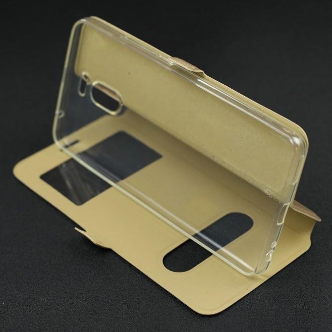 Чохол книжка U-Like Best для Meizu M6 Note Золотий-5