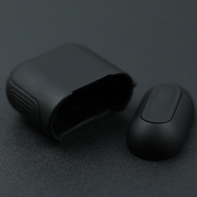 Чехол U-Like PU+PC Protective Case для Airpods Чёрный-4
