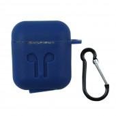 Чехол U-Like Silicone Protective Case для Airpods Deep Blue