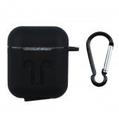 Чохол U-Like Silicone Protective Case для Airpods Чорний Чохол U-Like Silicone Protective Case для Airpods Чорний