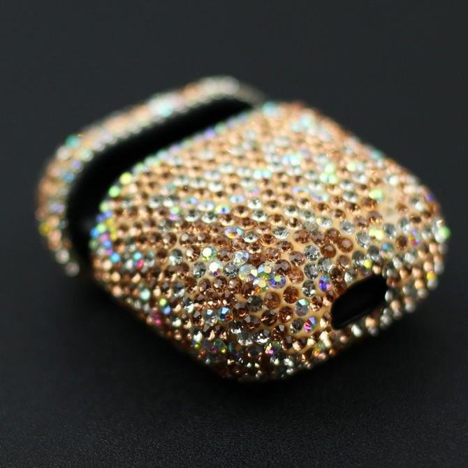 Чохол U-Like Diamond Series Protective Case для Airpods Золотий-2