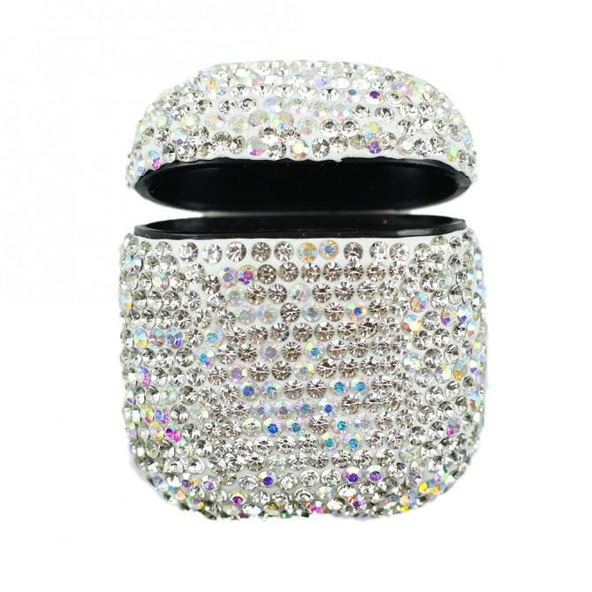 Чехол U-Like Diamond Series Protective Case для Airpods Silver