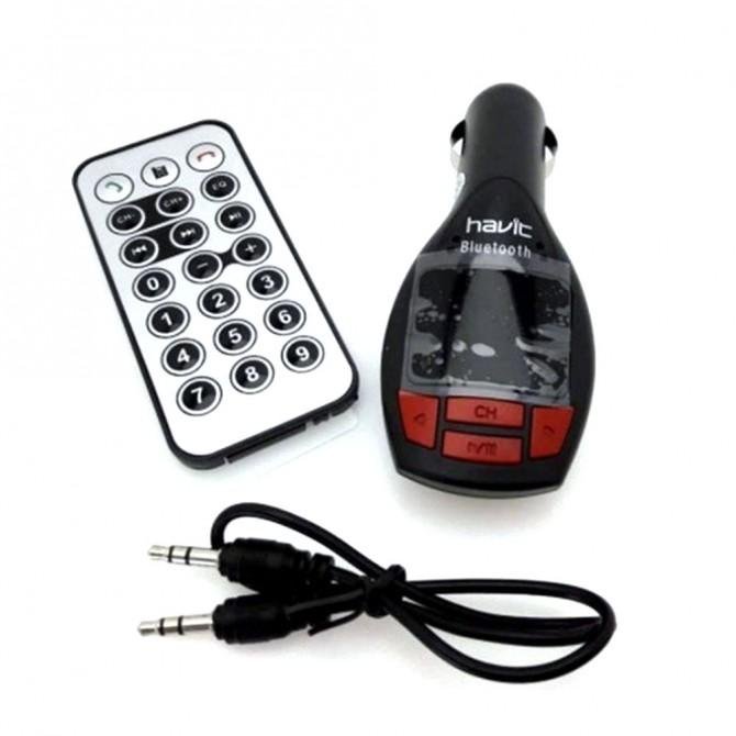 ФМ модулятор HAVIT HV-FM50BT Чорний-3