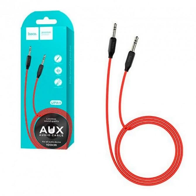 Кабель AUX Hoco UPA11 3.5 to 3.5`` Black-1