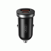 Автомобильное зарядное устройство XO CC56 1USB + Type-C QC3.0+PD (30W) Black