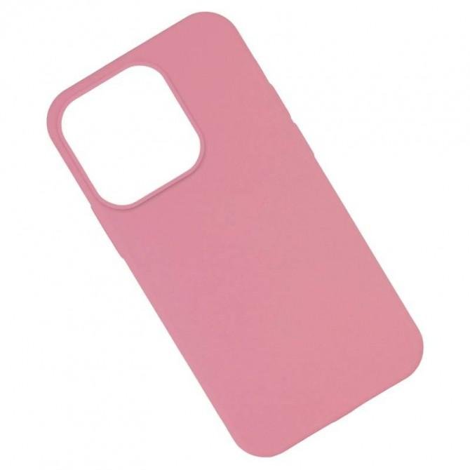 Силиконовый чехол для iPhone 13 Pro Pink FULL (NO LOGO)-2