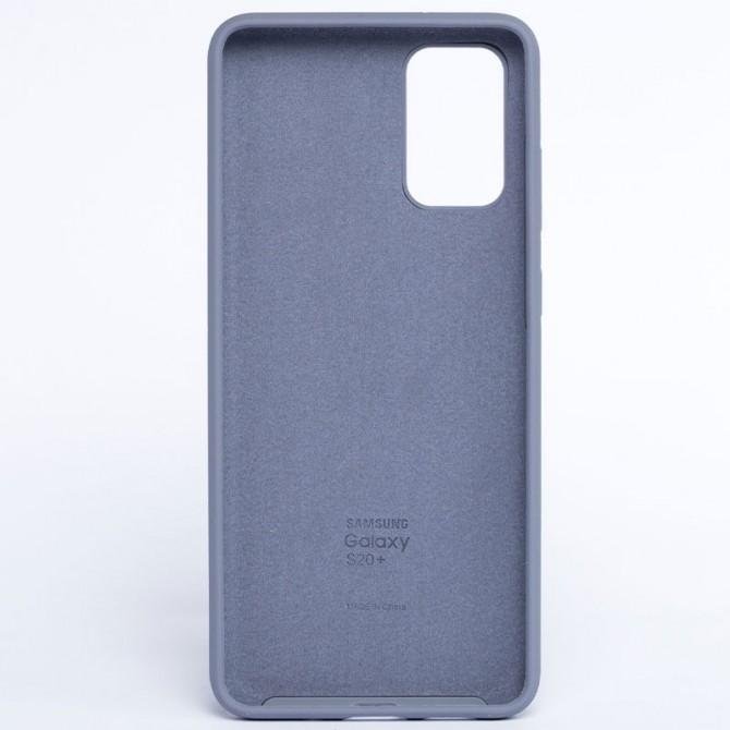 Чехол Original Soft Case Samsung G985 Galaxy S20 Plus Серый FULL-1