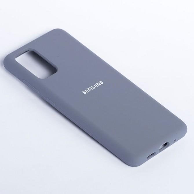 Чехол Original Soft Case Samsung G985 Galaxy S20 Plus Серый FULL-3