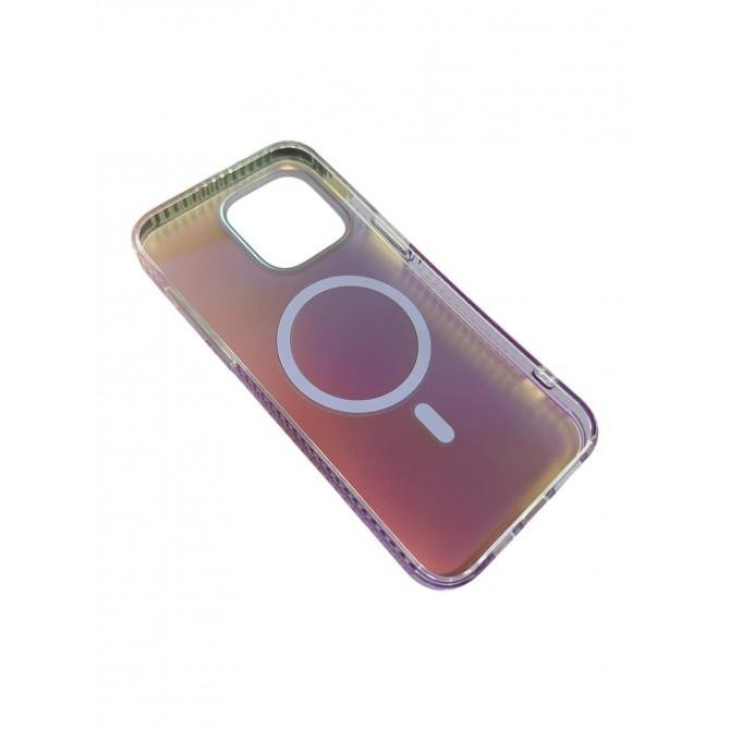 Чехол Gamma case with MagSafe for iPhone 15 Pro Max Pink-4