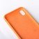 Оригинальный силиконовый чехол для iPhone X/Xs Светло Оранжевый