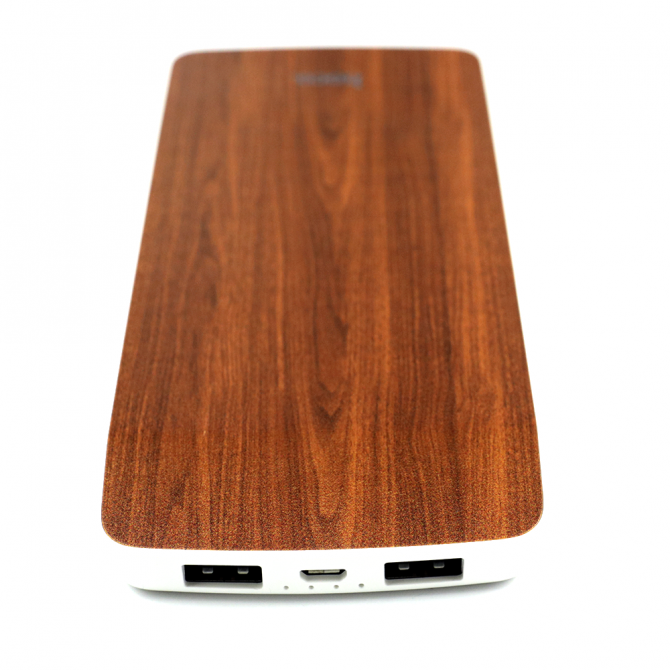 Повербанк Hoco J5 Wooden (8000mAh) Червоний-1