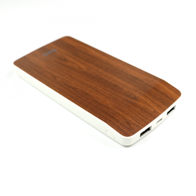 Повербанк Hoco J5 Wooden (8000mAh) Червоний-2