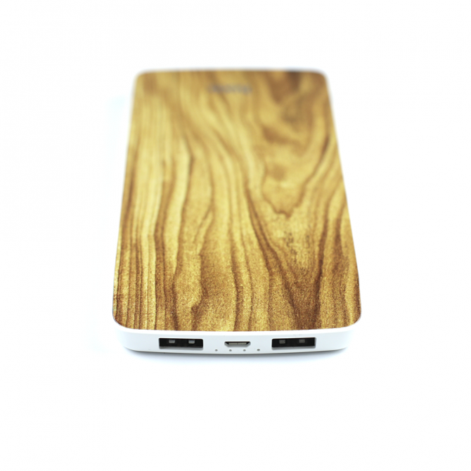 Повербанк Hoco J5 Wooden (8000mAh) Walnut-2