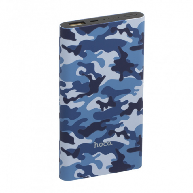 Повербанк Hoco J9 Камуфляж (10000mAh) Синій