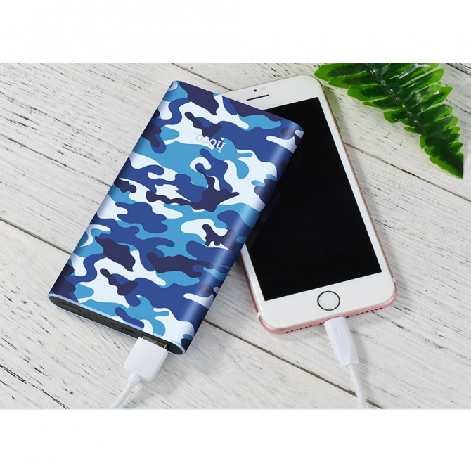 Повербанк Hoco J9 Камуфляж (10000mAh) Синій-2