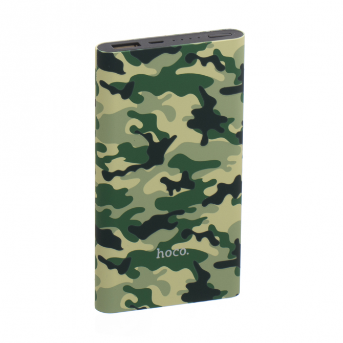 Повербанк Hoco J9 Камуфляж (10000mAh) Зелений