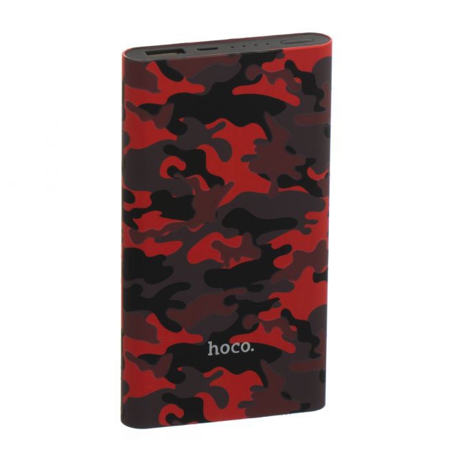 Повербанк Hoco J9 Камуфляж (10000mAh) Червоний