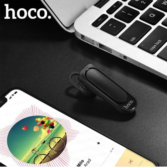 Bluetooth гарнитура Hoco E23 Чёрный-4