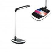 Лампа настільна+Qi зарядка Hoco Splendid Light Eye Care Lamp With Wireless Charger Чорний