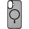 Чохол Matt Magnetic Fit для iPhone 16 Чорний