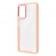 Чехол TPU+PC Lyon series Xiaomi Redmi Note 10/Note 10S Pink