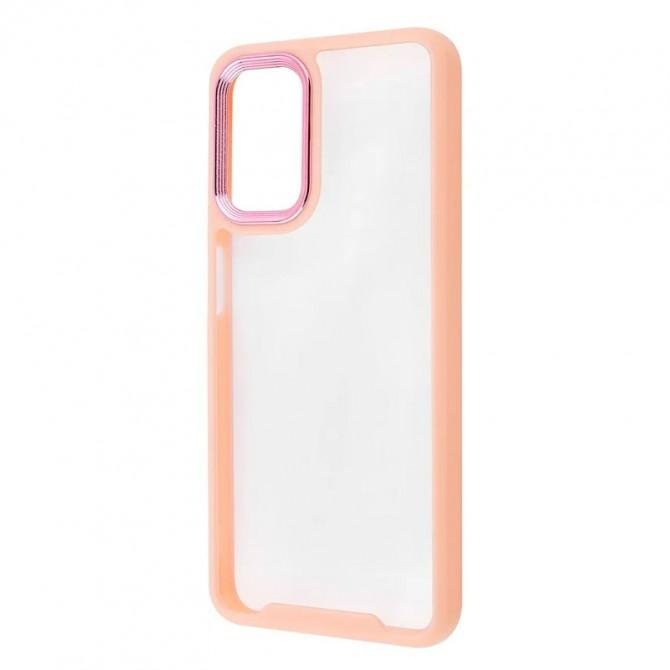 Чехол TPU+PC Lyon series Xiaomi Redmi Note 10/Note 10S Pink