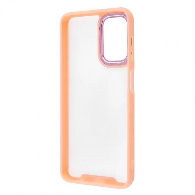 Чехол TPU+PC Lyon series Xiaomi Redmi Note 10/Note 10S Pink-1