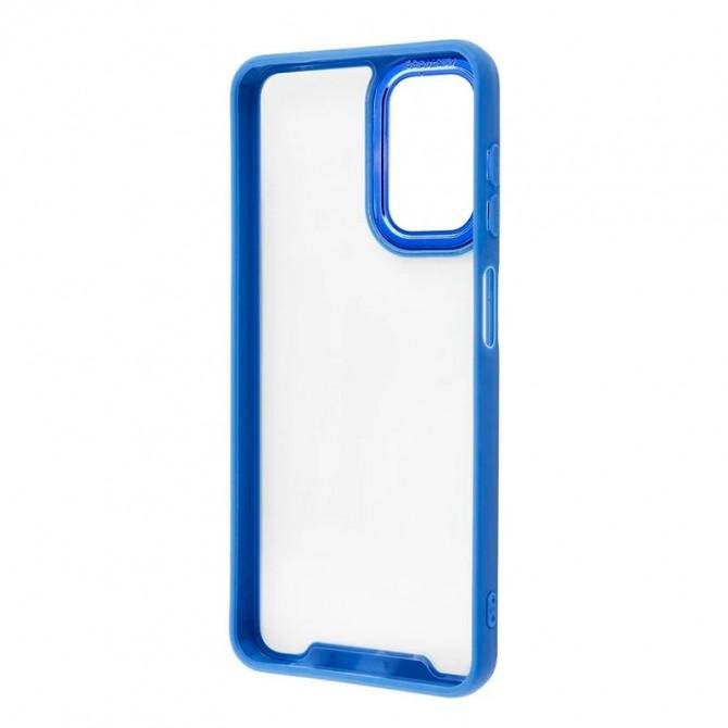 Чехол TPU+PC Lyon series Xiaomi Redmi Note 10/Note 10S Blue-1