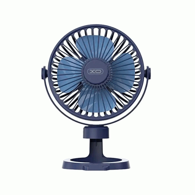 Вентилятор настільний бездротовий XO MF78 1200mAh Синій