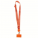Шнурок для телефона (широкий) 150см (Orange)