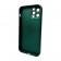 Чехол AG Glass Matt Frame Color MagSafe Logo for Apple iPhone 12 Pro Max Cangling Gre