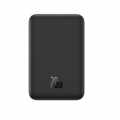 Додаткова батарея Baseus Magnetic Mini Wireless Fast Charge (5000mAh) 20W Black Додаткова батарея Baseus Magnetic Mini Wireless Fast Charge (5000mAh) 20W Black