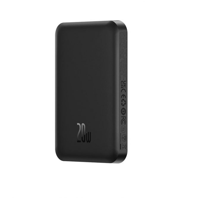 Додаткова батарея Baseus Magnetic Mini Wireless Fast Charge (5000mAh) 20W Black-2