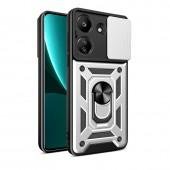 Чехол HONOR Hard Defence Series Xiaomi Redmi 13c/ Poco C65 Dark Grey (with Camshield and magnet)