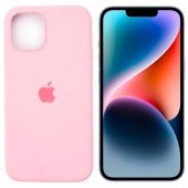 Оригинальный силиконовый чехол для iPhone 14 Plus Pink FULL Оригинальный силиконовый чехол для iPhone 14 Plus Pink FULL