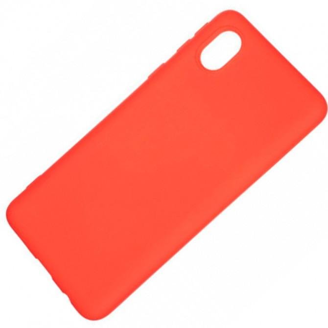 Чохол Soft Case Samsung A013 Galaxy A01 Core Червоний FULL-3