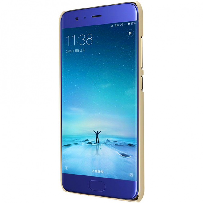 Чохол NILLKIN Super Frosted Shield для Xiaomi Mi6 Золотий-2
