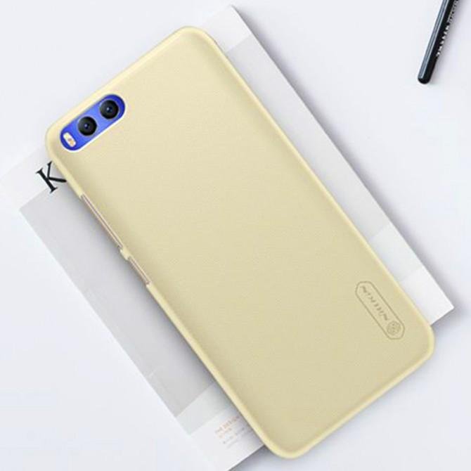 Чохол NILLKIN Super Frosted Shield для Xiaomi Mi6 Золотий-4