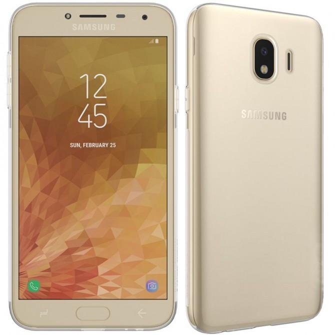 Чехол Silicone Case для Samsung J4 Pro White