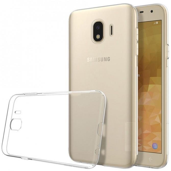 Чехол Silicone Case для Samsung J4 Pro White-1