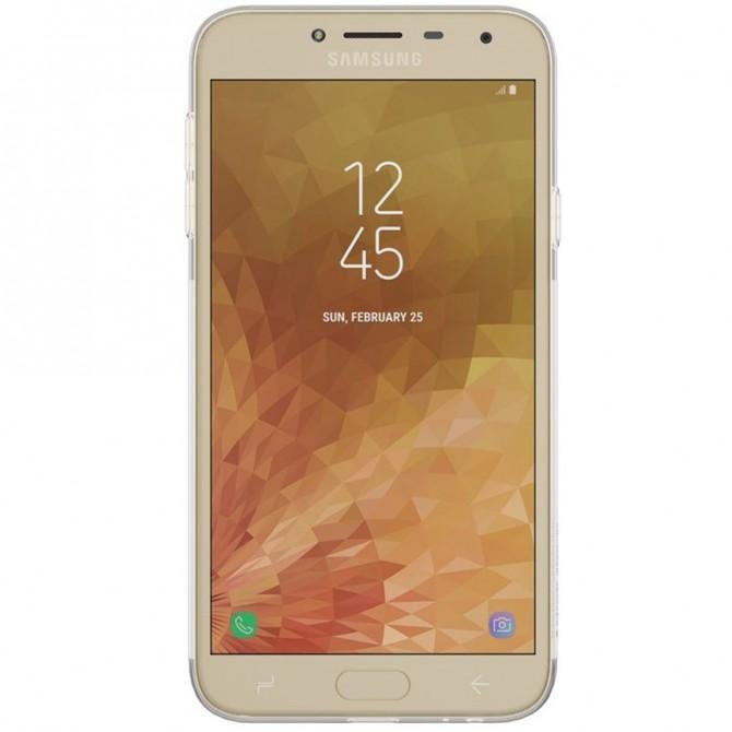 Чехол Silicone Case для Samsung J4 Pro White-3